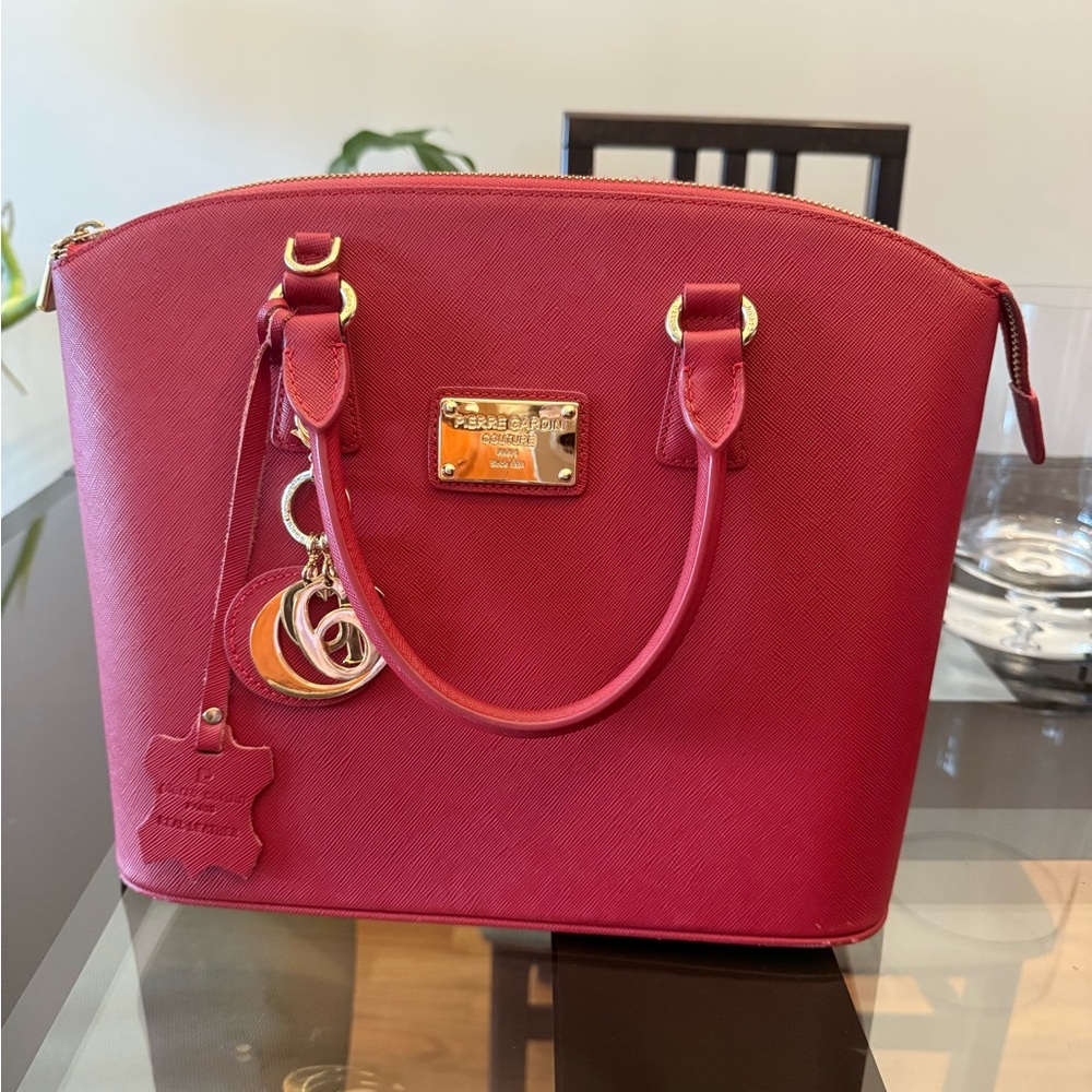 Pierre Cardin Ref Satchel with Gold Details